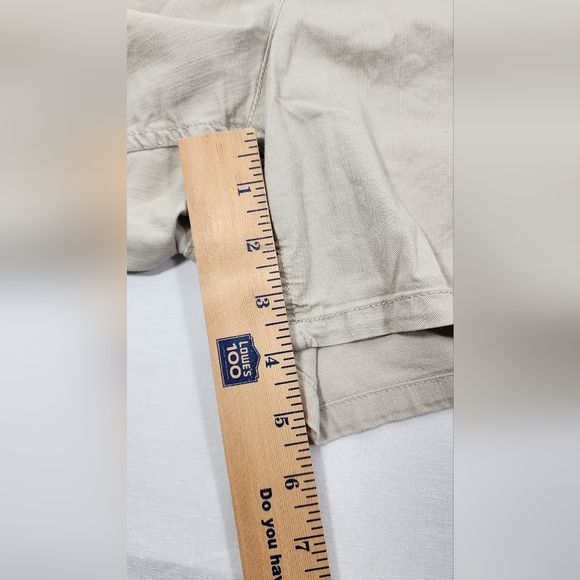 ❤️ DOCKERS WOMEN'S CHINO KHAKI SHORTS SIZE 12 ❤️ - Picture 9 of 13